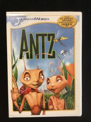 Antz (DVD 2002) NEW & SEALED Dreamworks Animation Kids Movie