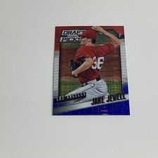 Jake Jewell Los Angeles Angels 2014 Prizm Panini Blue Wave Prizm RC #54