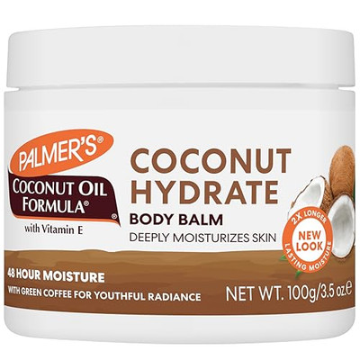 Palmer's Coconut Oil Body Balm 3.5 Oz Moisturizer for Dry Rough Skin