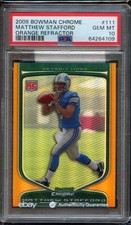 Matthew Stafford Rookie Cards Checklist Guide 22