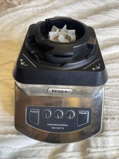 Ninja Professional Blender NJ600 1000-Watt Motor Black Base Only Tested