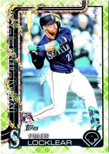 Tyler Locklear 2025 Topps Holiday #H165 Rookie Seattle Mariners