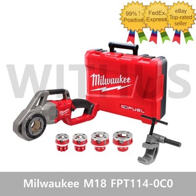 Milwaukee M18 FUEL FPT114-0C0 Compact Pipe Threader 1-1/4'' 18V Tool Only=