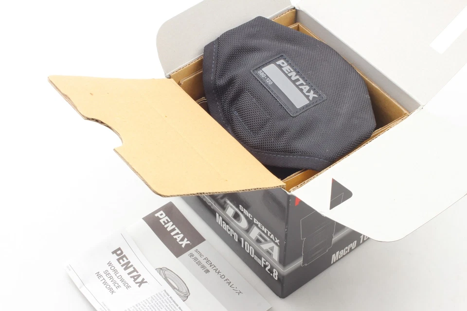 【Unused in BOX w/Hood】 SMC Pentax-D FA Macro 100mm F2.8 WR Prime Lens From JAPAN - Image 3 of 4