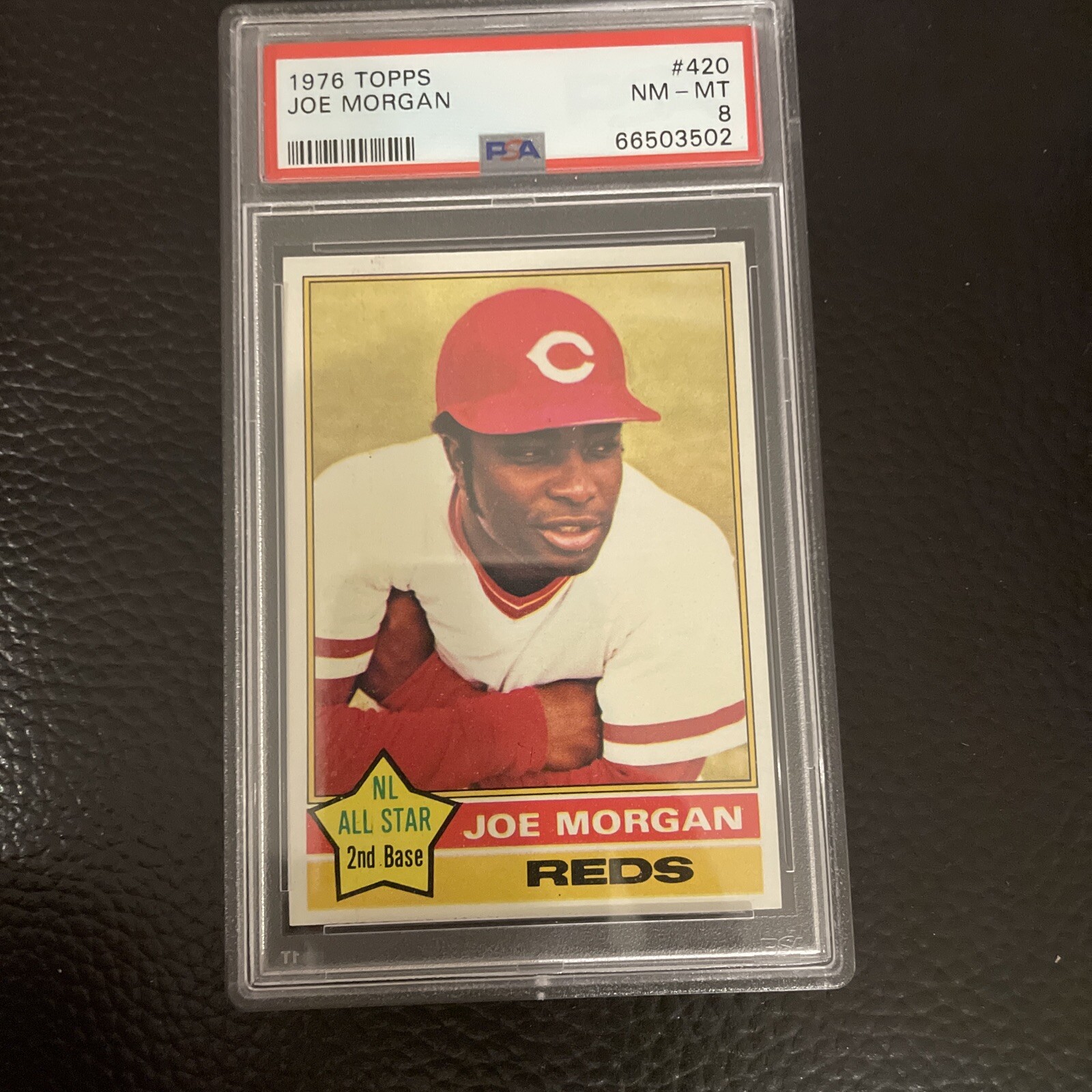 1976 Topps Joe Morgan #420 PSA 8 - MVP Year