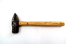 Vintage WARWOOD 2 1/2 lb Mason Hammer with 13.5" DAMAGED Wood Handle
