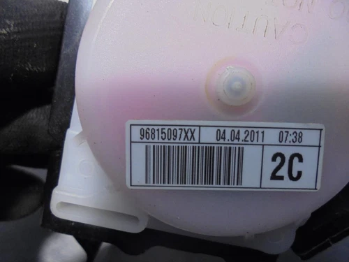 96815097XX Cinturon Seguridad Trasero Central para CITROEN BERLINGO FURG 4972728 - Imagen 5 de 10