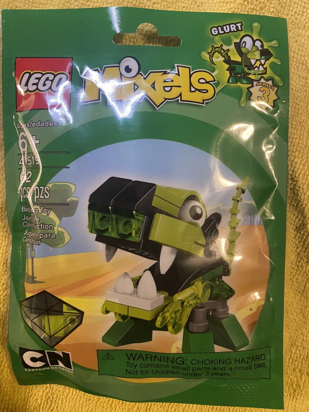 LEGO Cartoon Network Mixels Series 3 Glurt 41519 Brand New And Sealed Retired