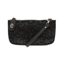 Joy Susan Women Faux Fur Crossbody Wristlet Clutch L8099-00AB