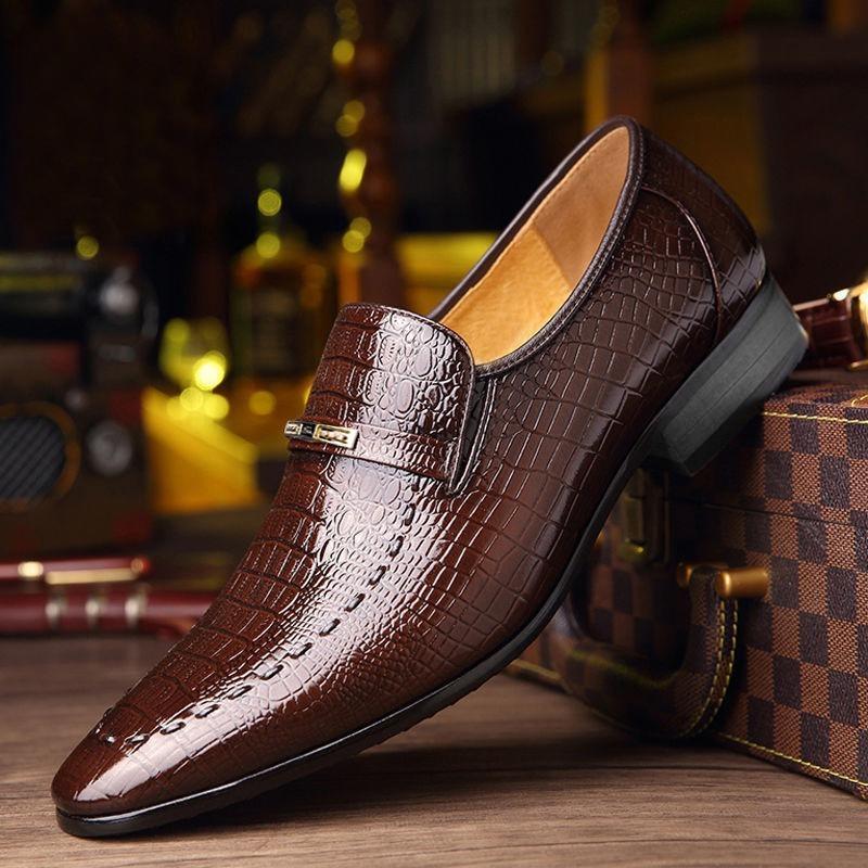 SAOLA Zapatos De Vestir De Hombre Zapatos De Cuero Moda Formale Elegante Para Hombres
