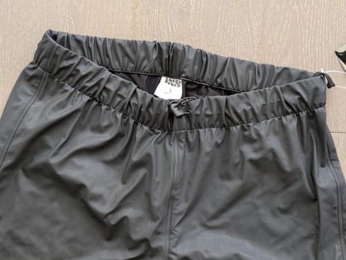 IXS Croix Motorcycle Rain Wear Pants Black Breathable Bike Hiking Outdoor Mens L - Bild 4 von 24