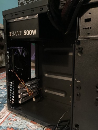PSU/PC Budget Case Combo Thermaltake 500W/Fractal Design Core 1100 MicroATX