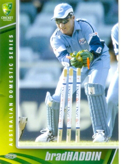 2003-2004 Australian Cricket Domestic series Card 36 Brad Haddin - Image 1 of 1