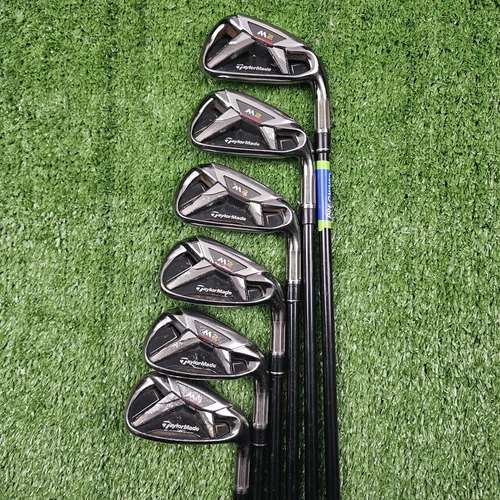 2016 TaylorMade M2 Iron Set 5-PW Reax 55g M Flex Graphite Senior RH Standard