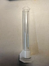 Medical GLASS 7" HYDROMETER TEST Tube JAR for HARD LIQUOR PROOF  Made in Europe.