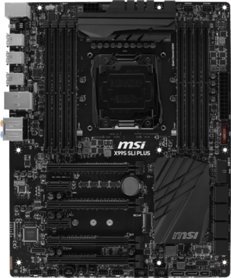 FOR MSI X99A SLI PLUS X99 Motherboard Supports 2011-V3CPU DDR4 100