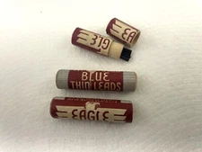 Vintage EAGLE Mech. Pencil Leads ~ BLUE ~ 12ea - 0.046 / 1.18mm ~ $5 ship/+Free