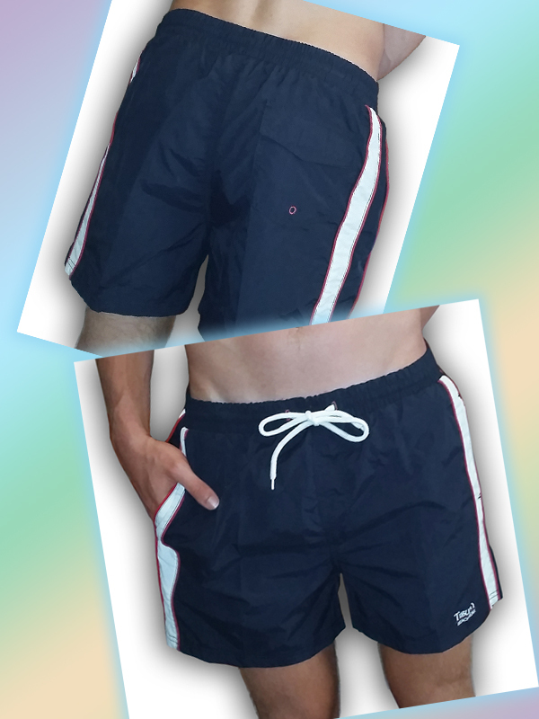 Traje Hombre Boxers Pantalones Cortos Con Slip Malla Interna TISUAN 01