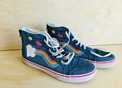 vans rainbow high top