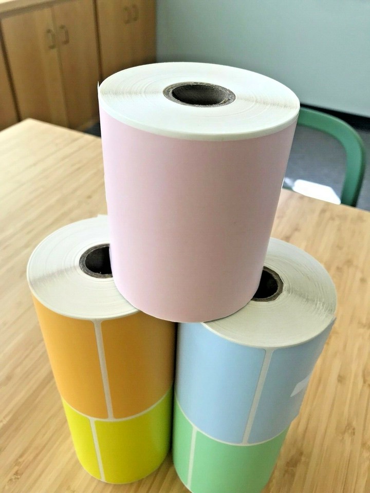 5 Rotoli 52mm X 25mm Etichette Termica Diretta Compatibili Per Zebra - Foto 6