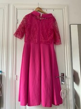 lizabela MOB/MOG hot pink dress, with matching accessories sold sep