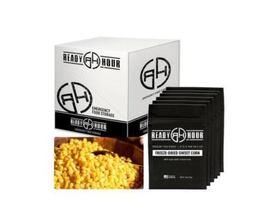 Freeze-Dried Green Beans 48 serving 6 Pouch Case 30-Yr Shelf-Life Emergency Food