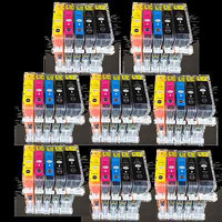 40X Drucker Patrone FüR Canon Ip 3600 4600 4700 Mp 540 550 560 620 630 640 66666