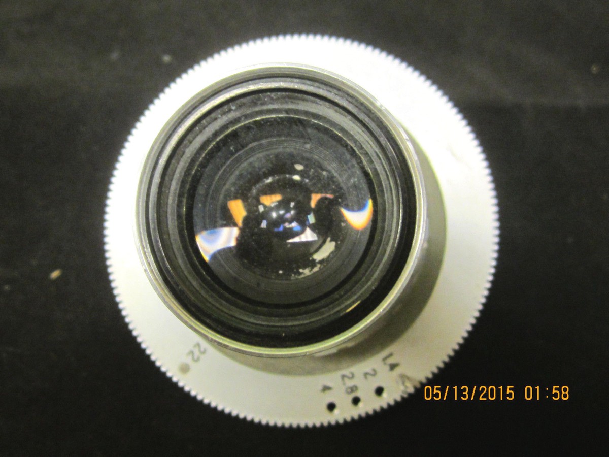 Objectif Vintage Schneider-Kreuznach Cinegon 1:1.8/10 - Grand Angle C-mount