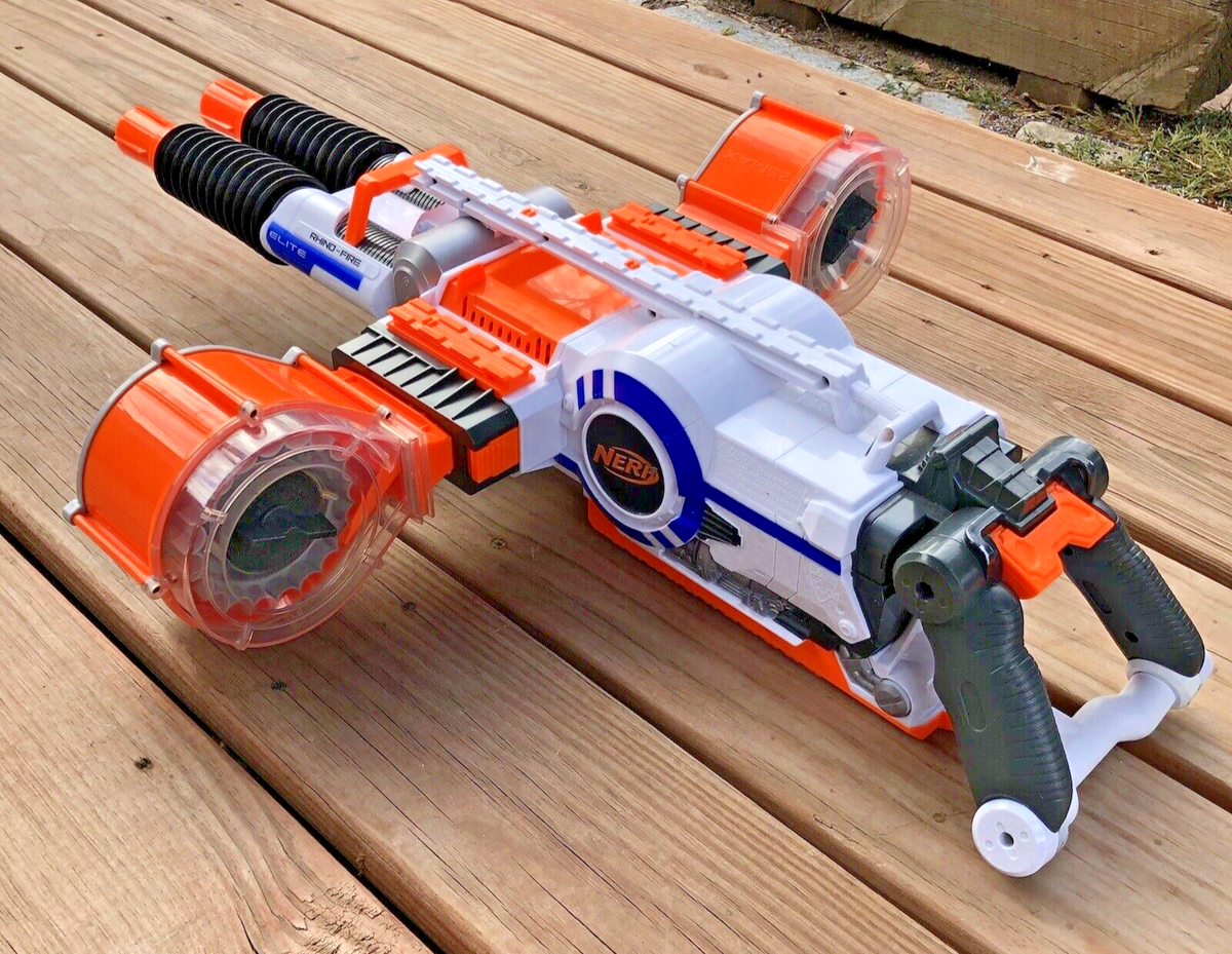 Nerf N-Strike Elite Rhino-Fire Dart Blaster w 2-25 Round
