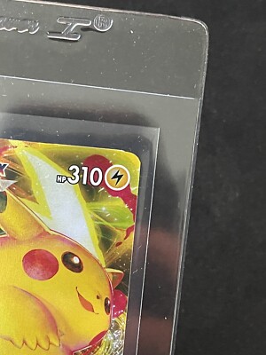 Miscut Error Pikachu VMAX Black Star Promo SWSH286 Crown