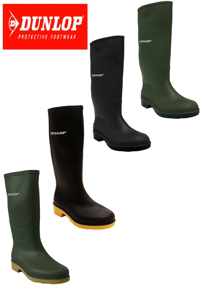 WOMEN'S LADIES DUNLOP WELLINGTON BOOTS SNOW RAIN DOG WALK FESTIVAL WATERPROOF