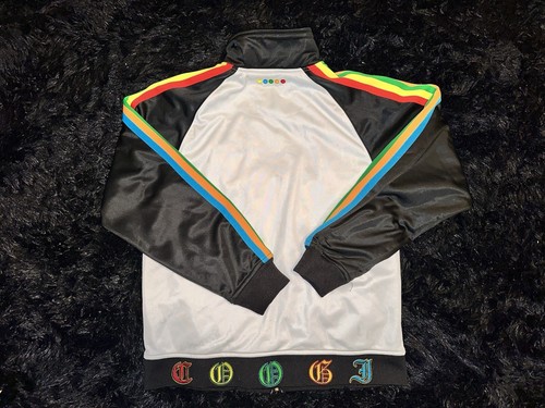 Vintage COOGI Heritage Full Zip Track Jacket Medium Embroidered Y2K Multicolor - Picture 11 of 11