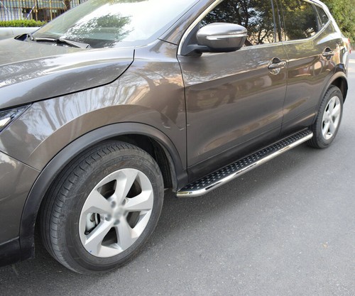 2PCS Running Board Fits for Nissan Qashqai 2014-2021 Side Step Nerf Bar Pedals - Picture 3 of 5