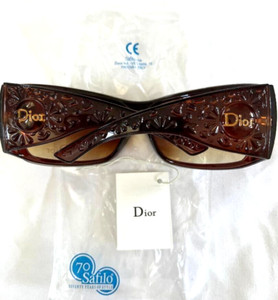 D I O R Sunglasses Model TD9701 SIZE 63 17 113  FRAME COLOR BROWN MADE IN ITALY