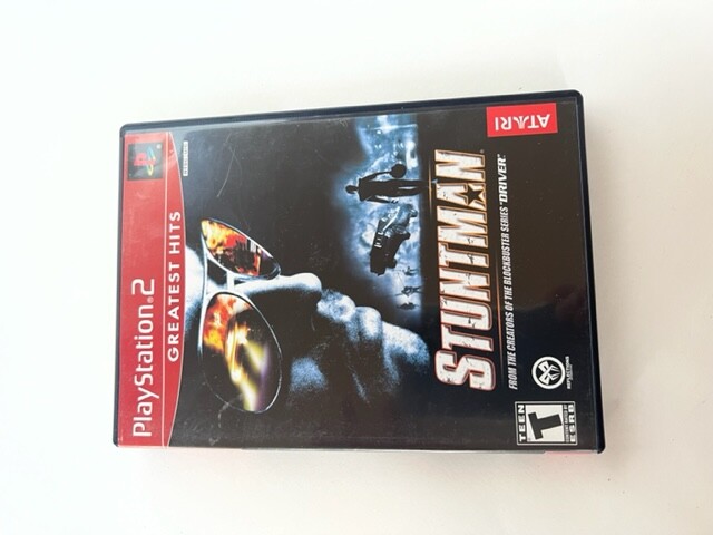 Playstation 2 Video Game Play Station PS2 two box Stuntman
