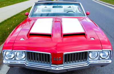 Oldsmobile 442 OLDS Race Car Custom Built1 24Model18Hot Rod12Carousel Red1966