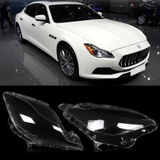 For Maserati Quattroporte 2014-2017 Front Headlight Lens Cover Replacement Shell