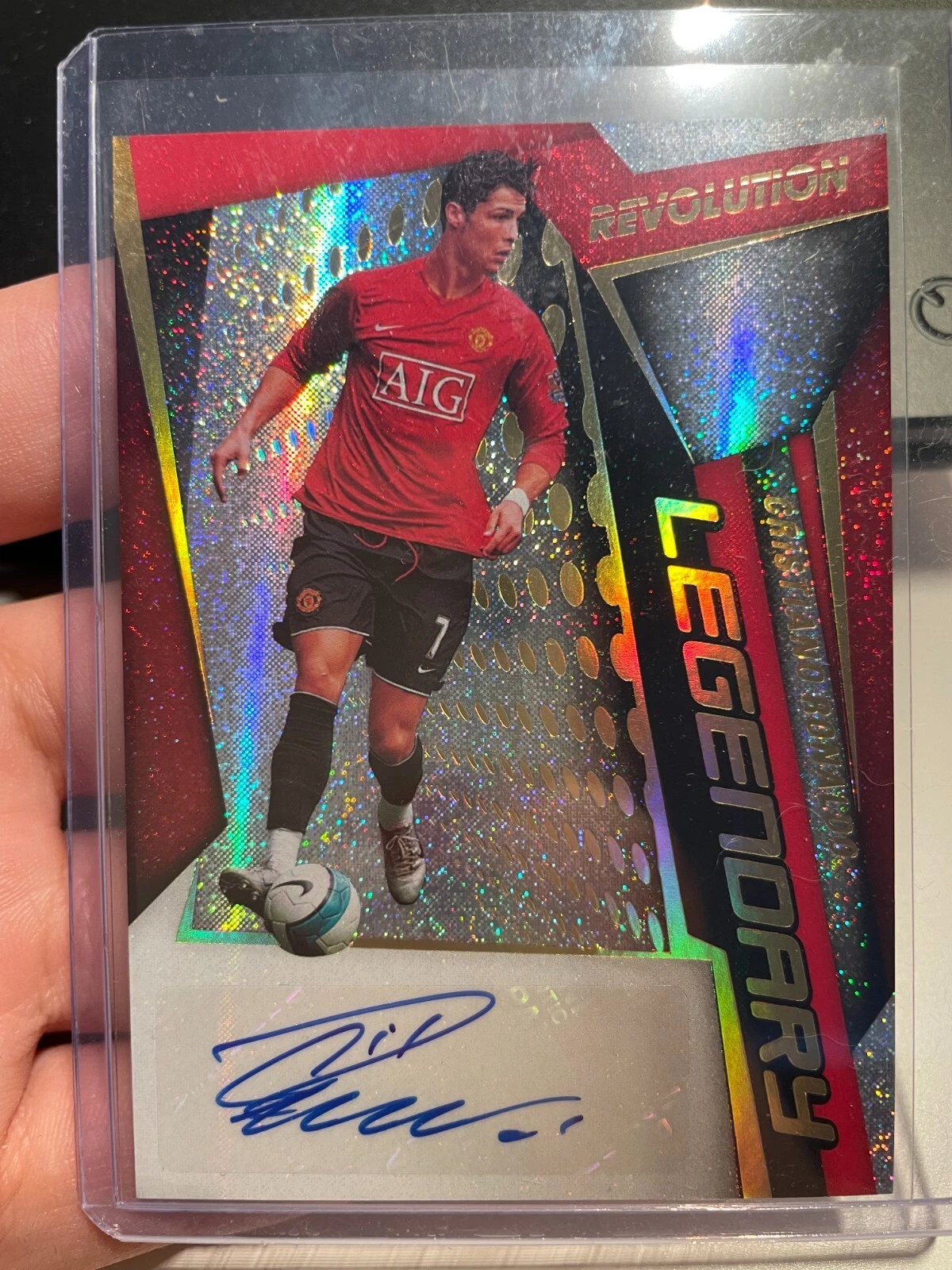 2020-21 Panini Revolution EPL Cristiano Ronaldo - Manchester United Auto EB