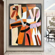 Hand Painted Abstract Painting Oil Painting Handmade Canvas Modern Artist