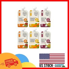 Delicious and Nutritious 7 Baby Puree Variety Bone Broth Veggies