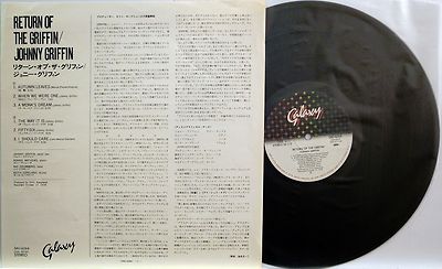 JOHNNY GRIFFIN / RETURN OF THE GRIFFIN / JAZZ / GALAXY / VICTOR