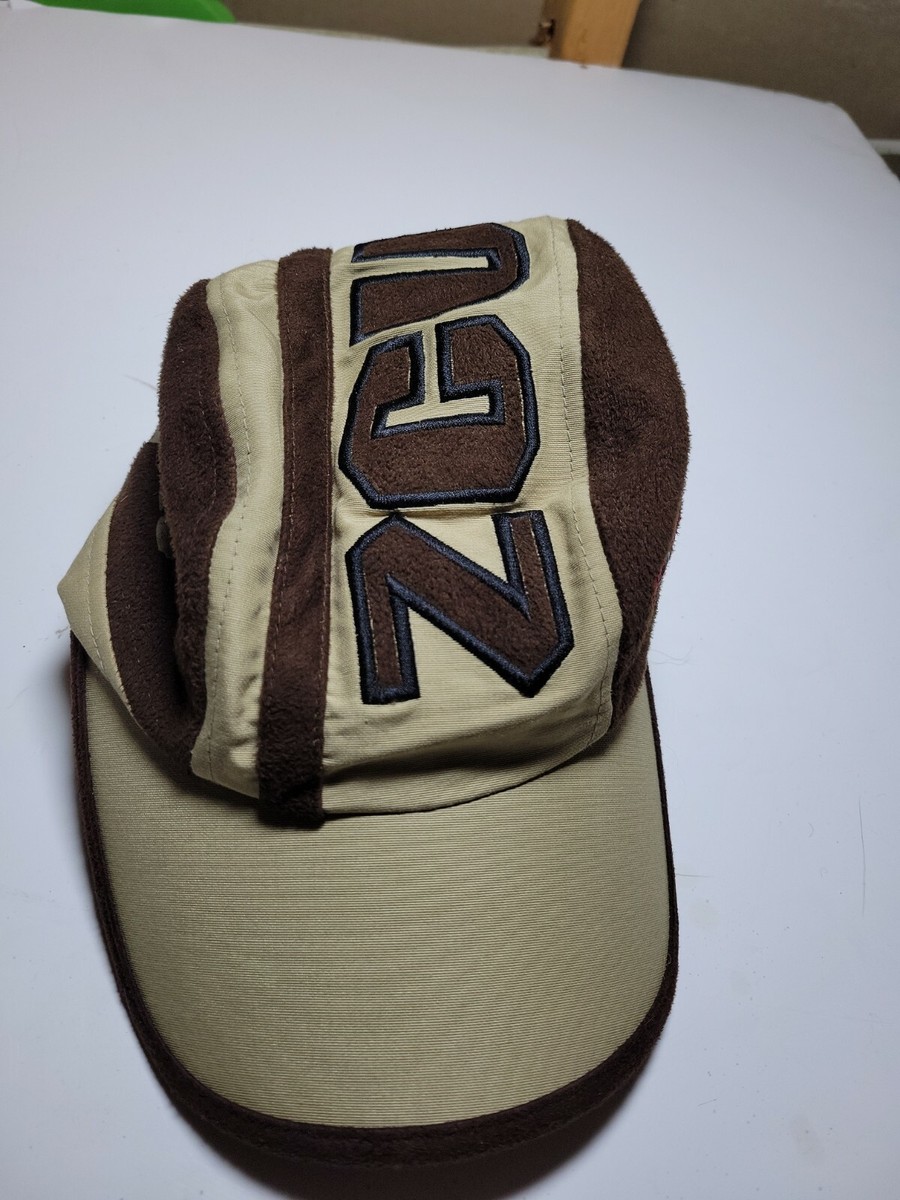 ZCUD USA Millennium Brown - Tan Cap Hat Adjustable Buckle VTG