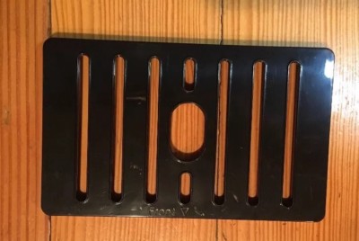 Mr. Coffee Espresso Maker BVMC-ECM170 Replacement Part, Drip Tray Grate Grill