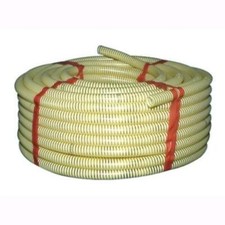 TUBO SPIRALATO PER ALIMENTI FLESSIBILE GIALLO TRASP. D. MM. 35 ATOSSICO (17120)