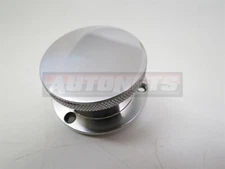 Valve Cover Bung Polish Aluminum w/Oil Cap Chevy Ford Mopar SBC BBC Bolt Weld on