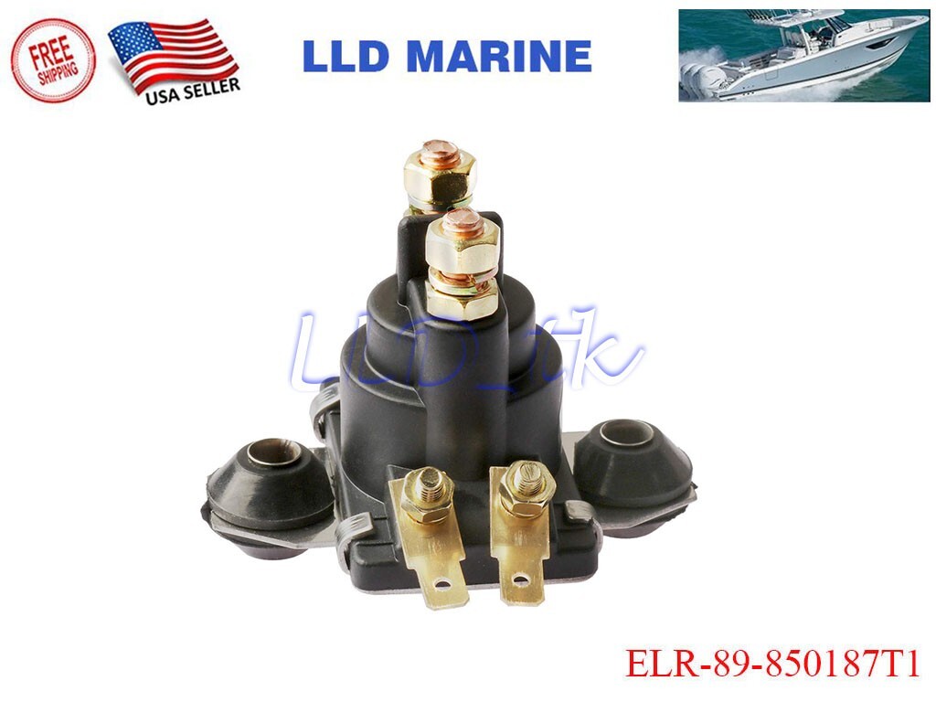 STARTER SWITCH SOLENOID RELAY MERCURY MARINE 50HP 50 HP