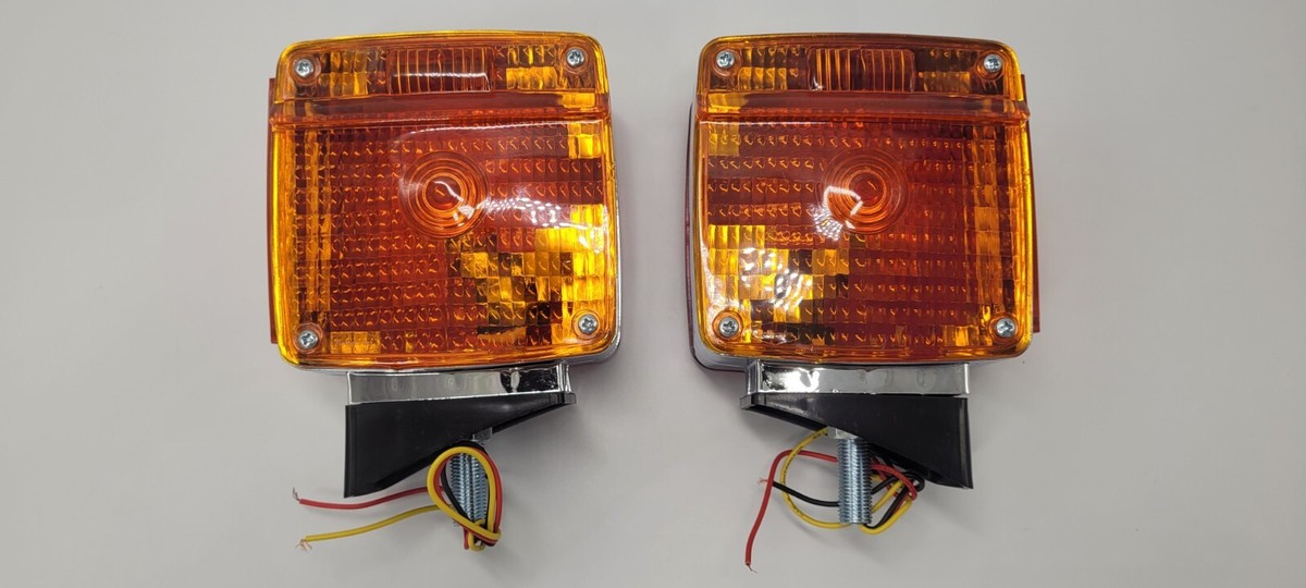 ライト-2 （価格交渉OK） 1976 Ford F700 turn signals Chrome X2 | eBay