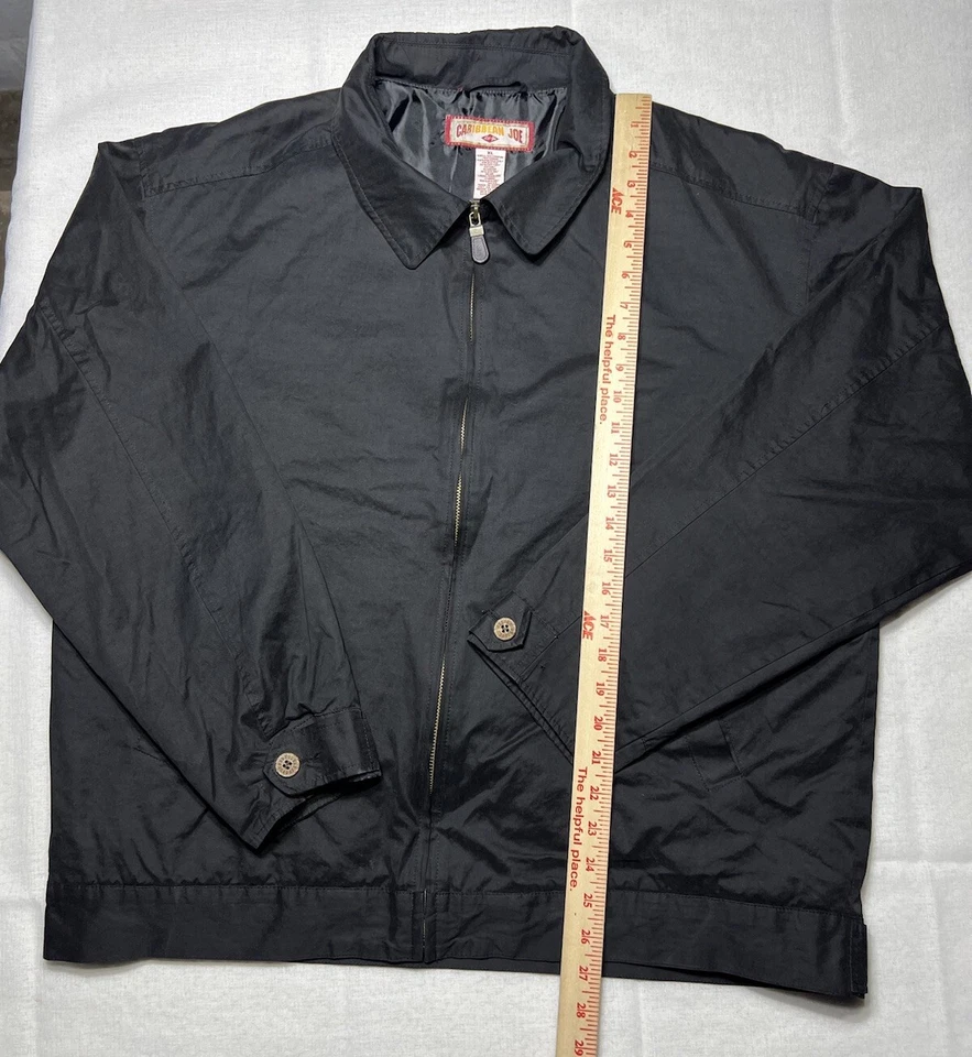 Chaqueta cortavientos Caribbean Joe cremallera completa talla XL extra grande Foto 2 de 4