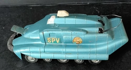 original vintage Dinky rare variation Captain Scarlet SPV brown interior