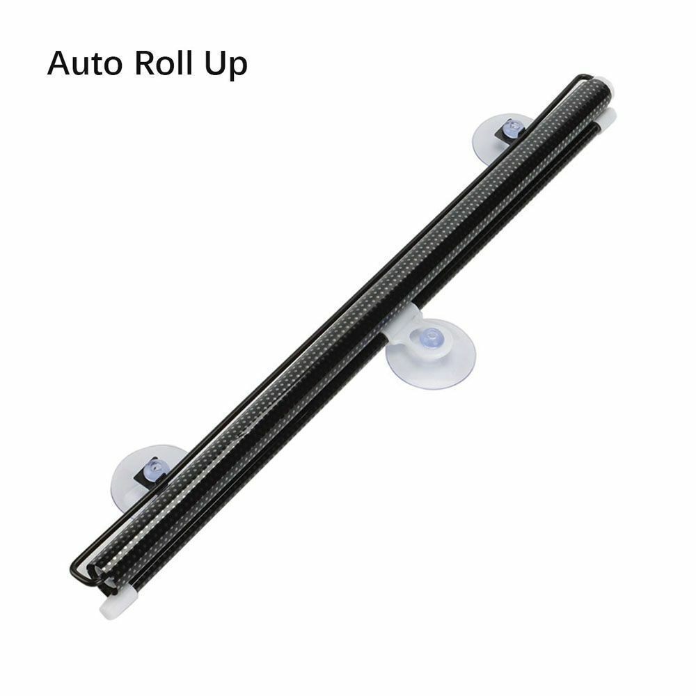 Auto Retractable Window Car Front Windshield Sun Shade Cover Visor Rear 50*125cm